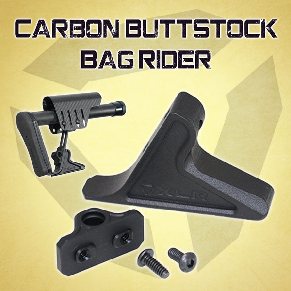NEW Carbon Buttstock Bag Rider!