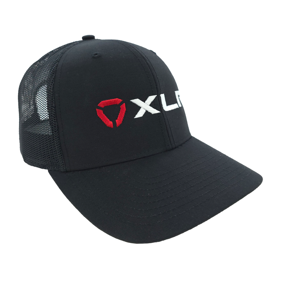 Black Out XLR Snapback Hat