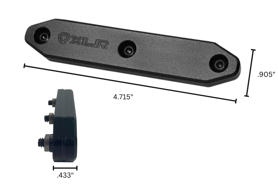 M-LOK Brass Weight Set