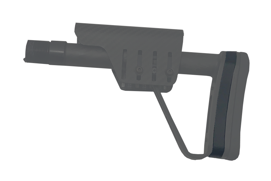 Smoke Ultralight Carbon buttstock 1/2 INCH LOP Spacer