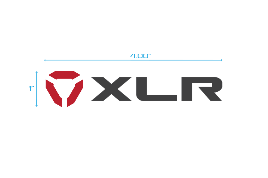 XLR Barrel Decal
