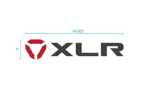 XLR Barrel Decal