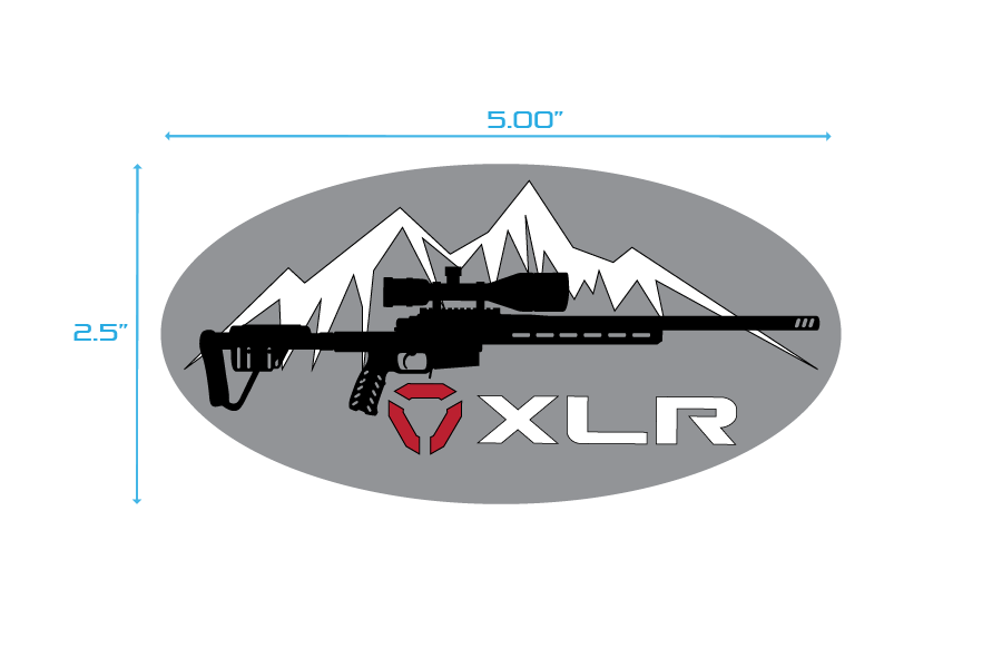 XLR Mountain Decal