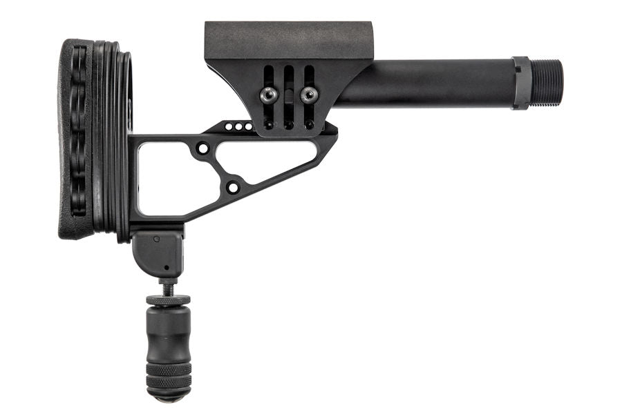 Accu-shot monopod attached to the rail adapter