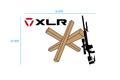 XLR Tank Trap Decal