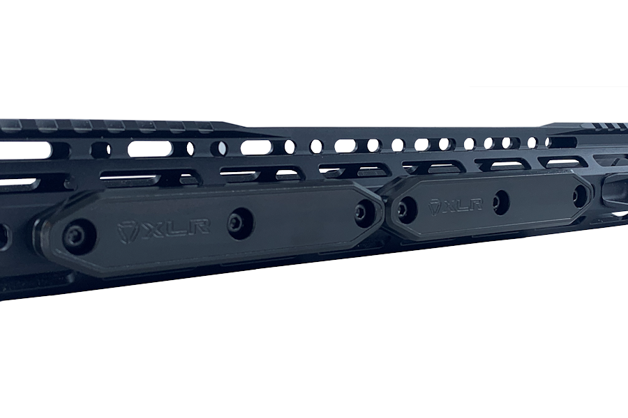 Benchsteady M-LOK Handguard Weights / Forend Weights - Sandblasted Stainless Steel, 14.6 Oz Per Pair