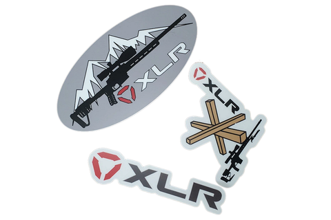XLR Decal Combo Pack of 3